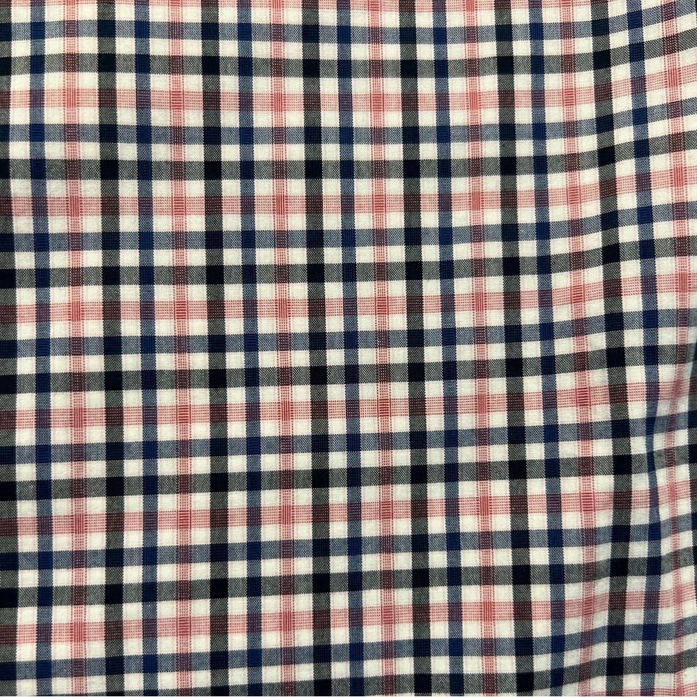 Banana Republic Camden Fit Shirt Men’s Small Check Button Up Long Sleeve - Picture 5 of 6